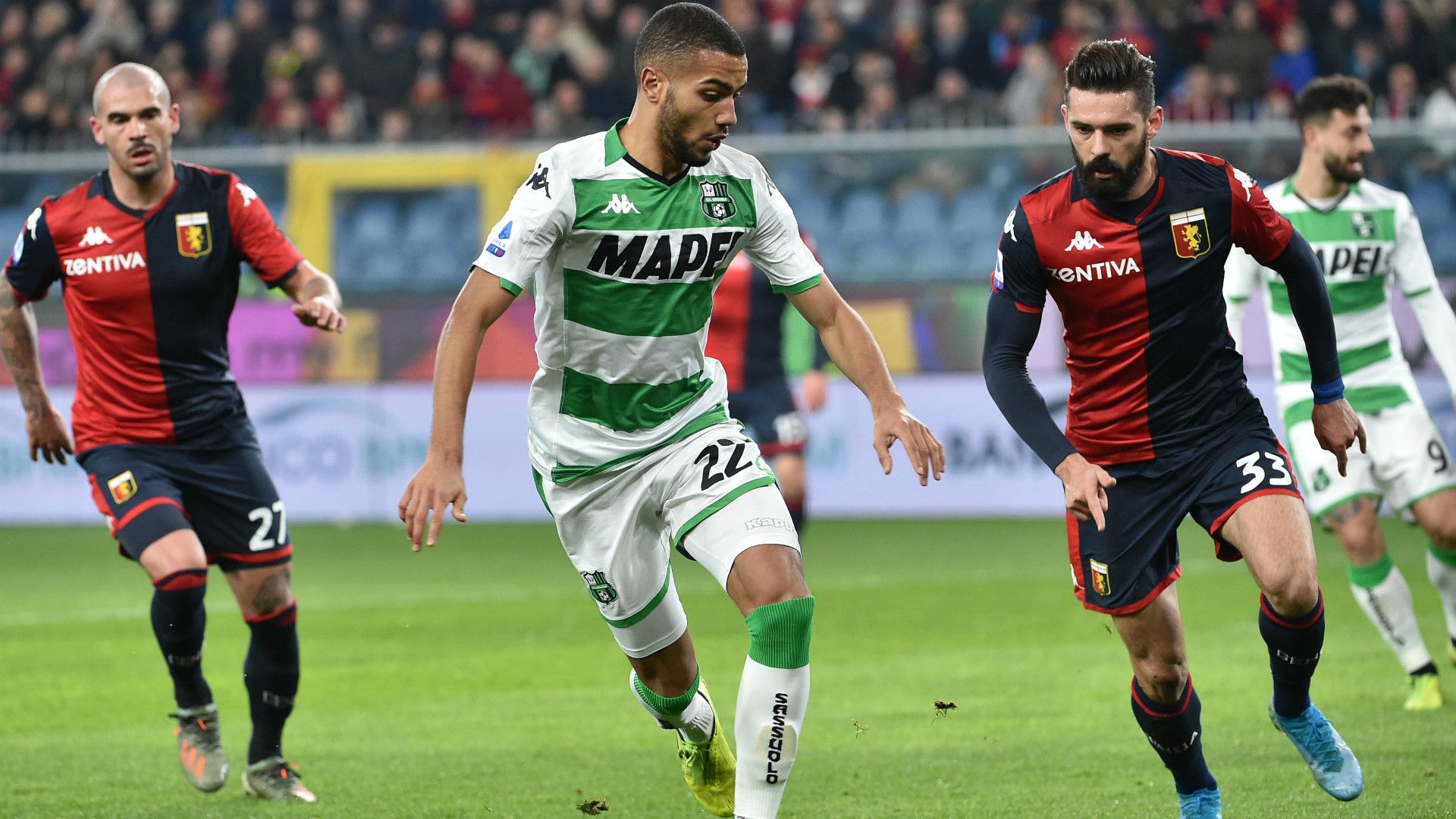 Genoa Sassuolo Sturaro Toljan Pajac