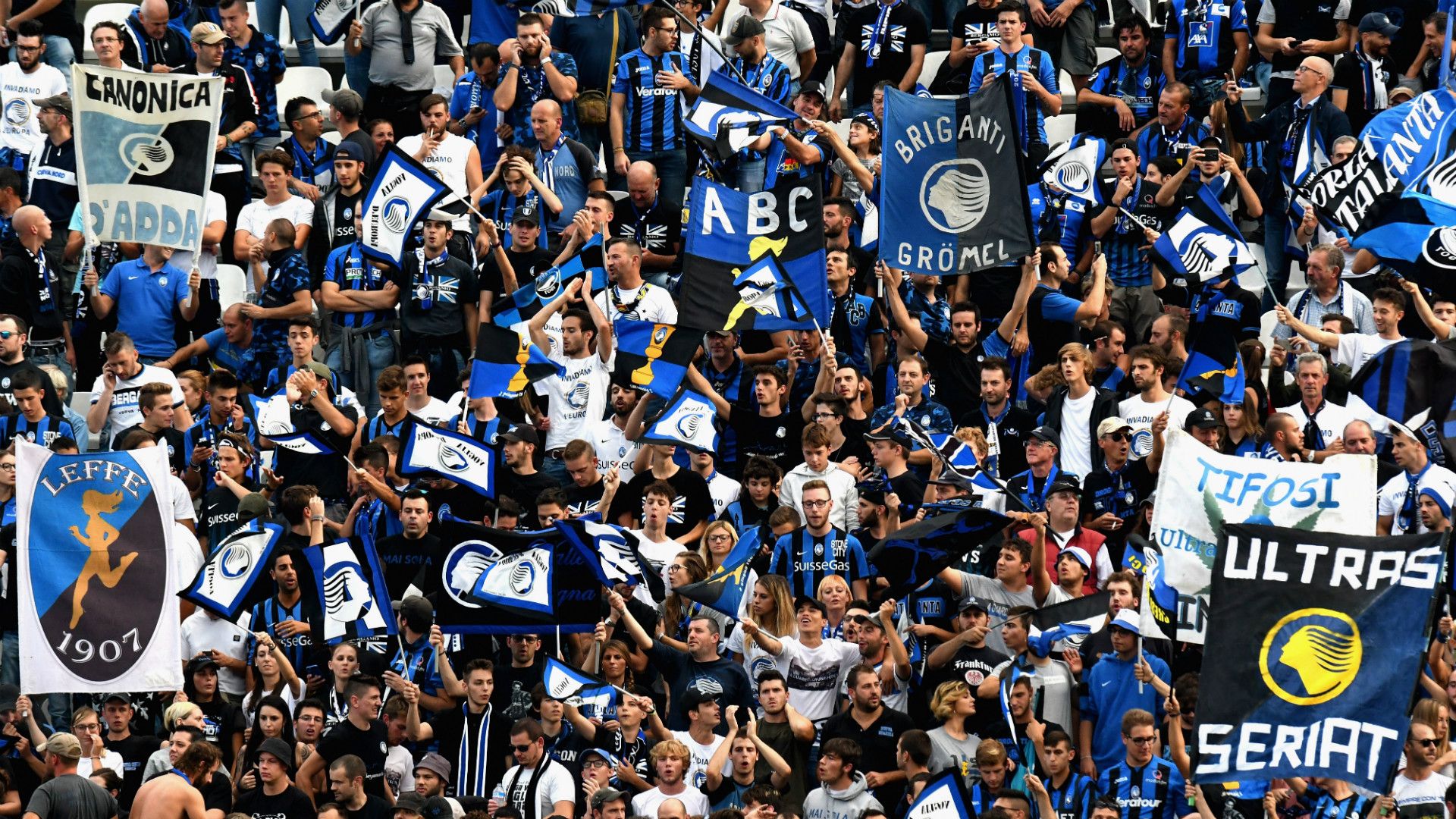 Atalanta fans