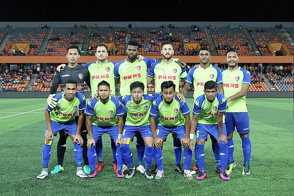 PKNS first eleven against Felda United 21/1/2017