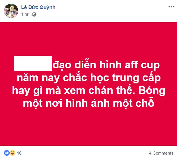 Phản ứng đạo diễn hình trận Lào - Việt Nam 5