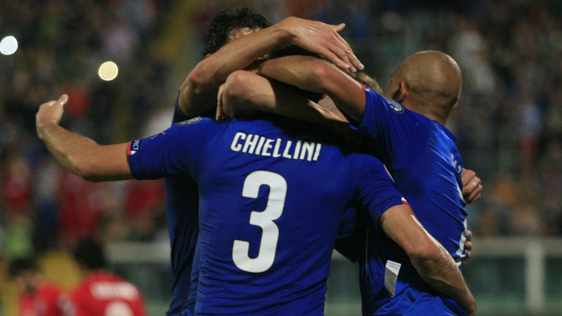 Giorgio Chiellini Italy Azerbaijan