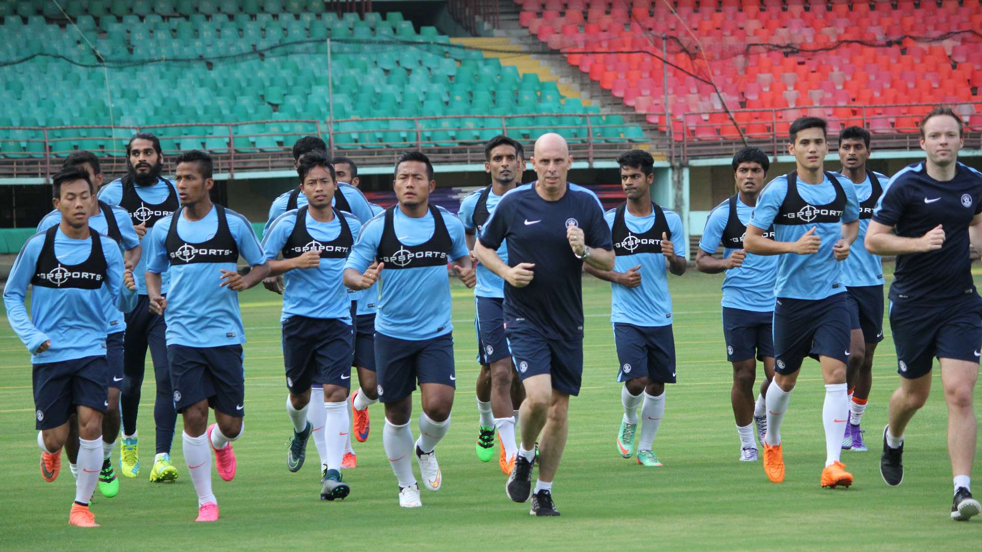 Indian National Team practice session