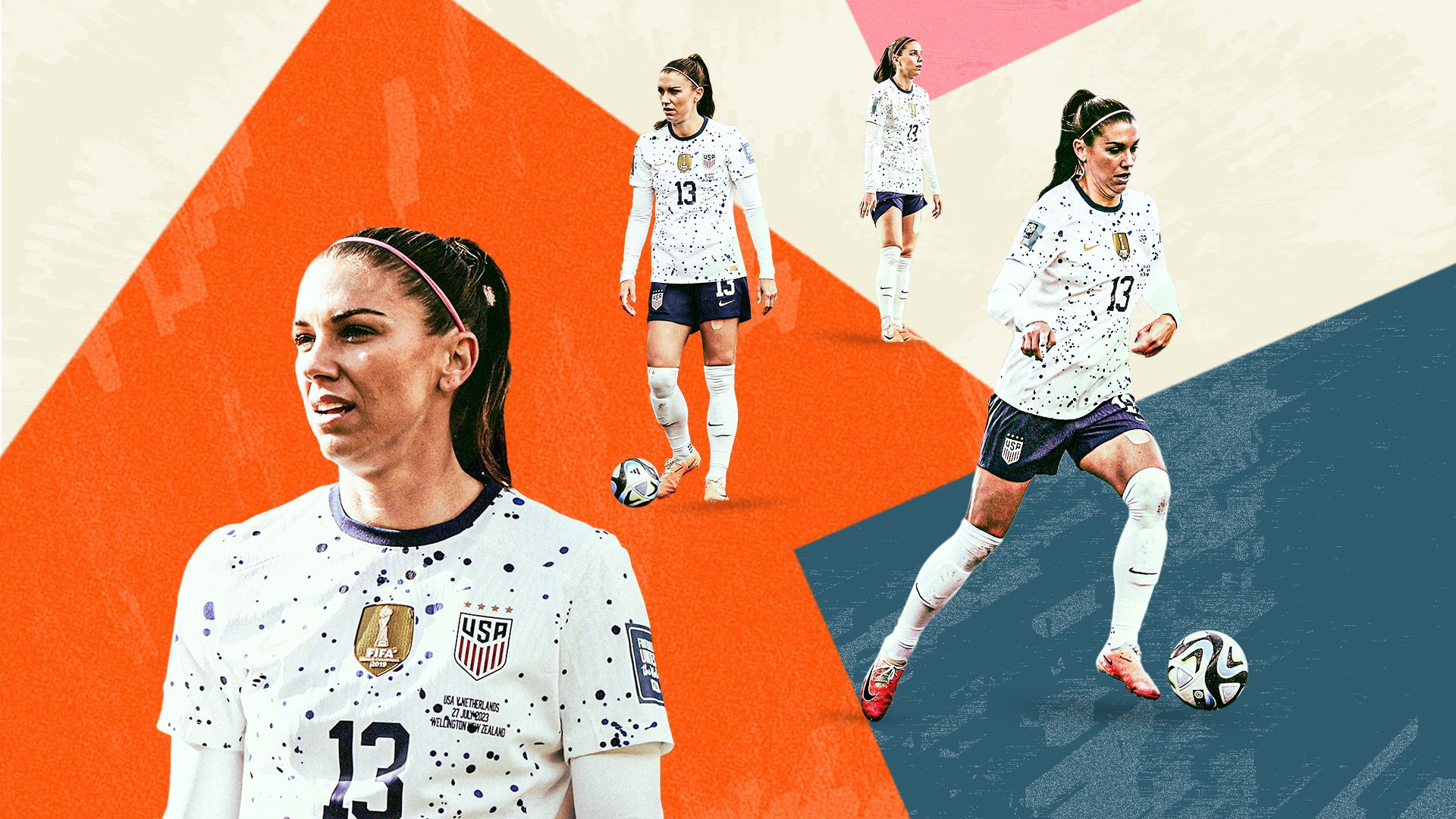 Alex Morgan USWNT GFX