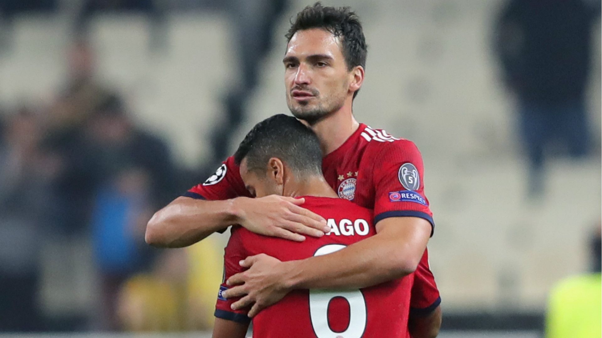 Thiago Mats Hummels Bayern Munchen 2018