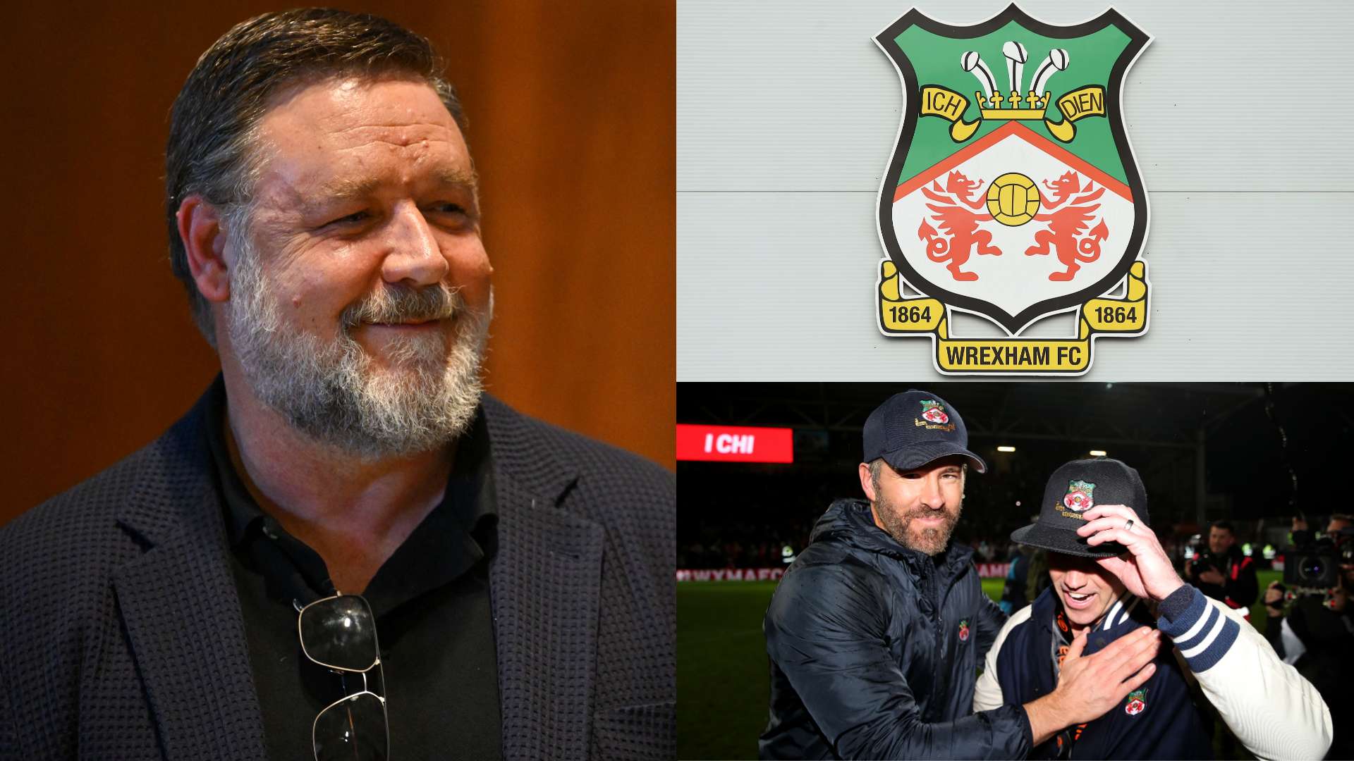 Russell Crowe Wrexham