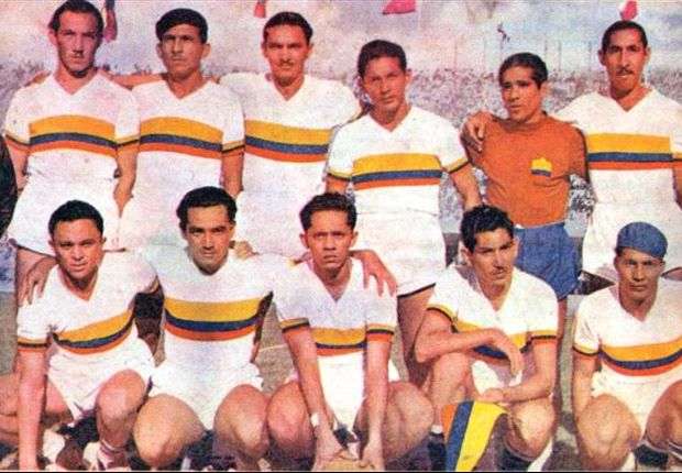 Camiseta Colombia 1962