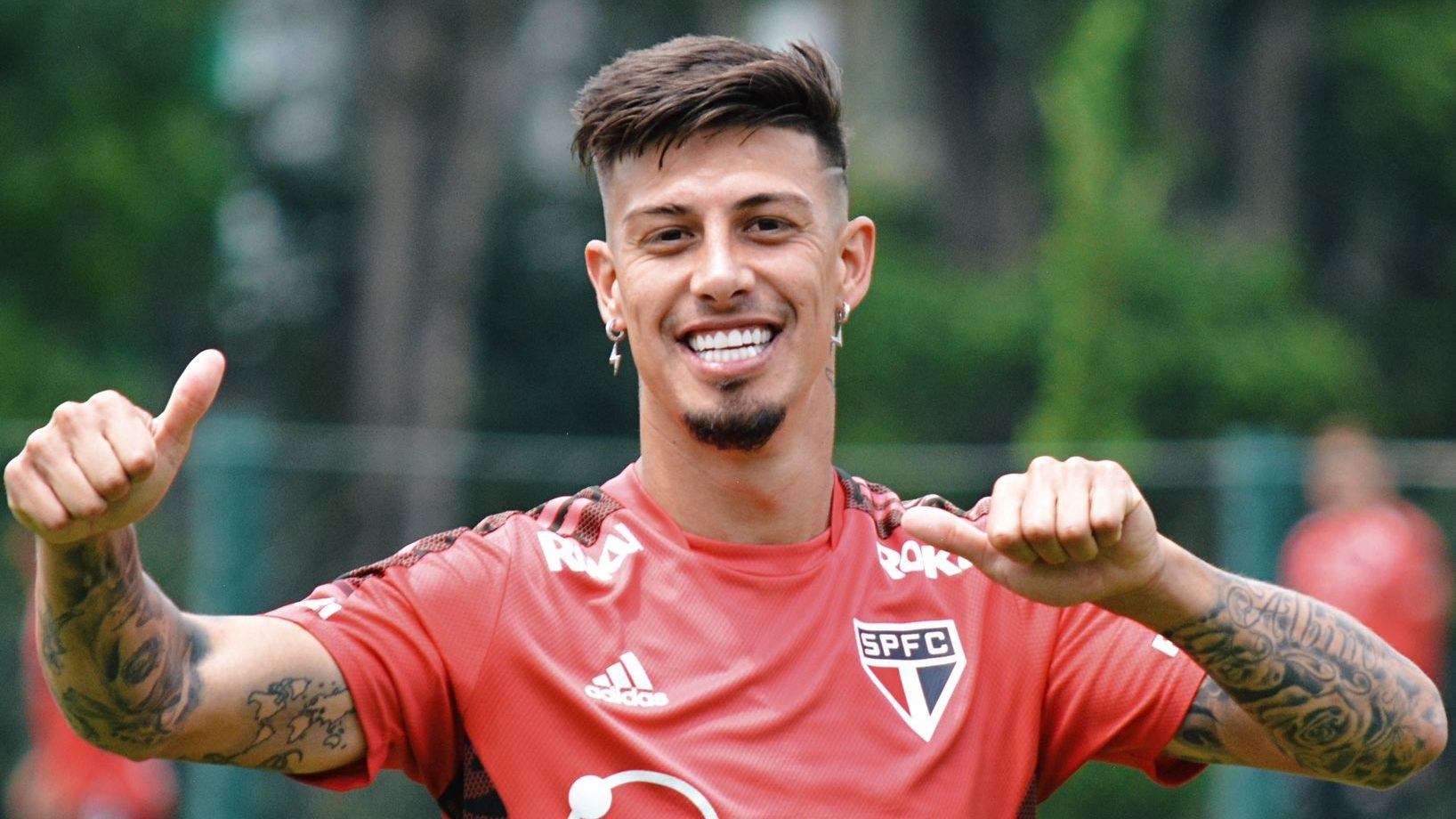 Emiliano Rigoni - São Paulo 2021 - treino