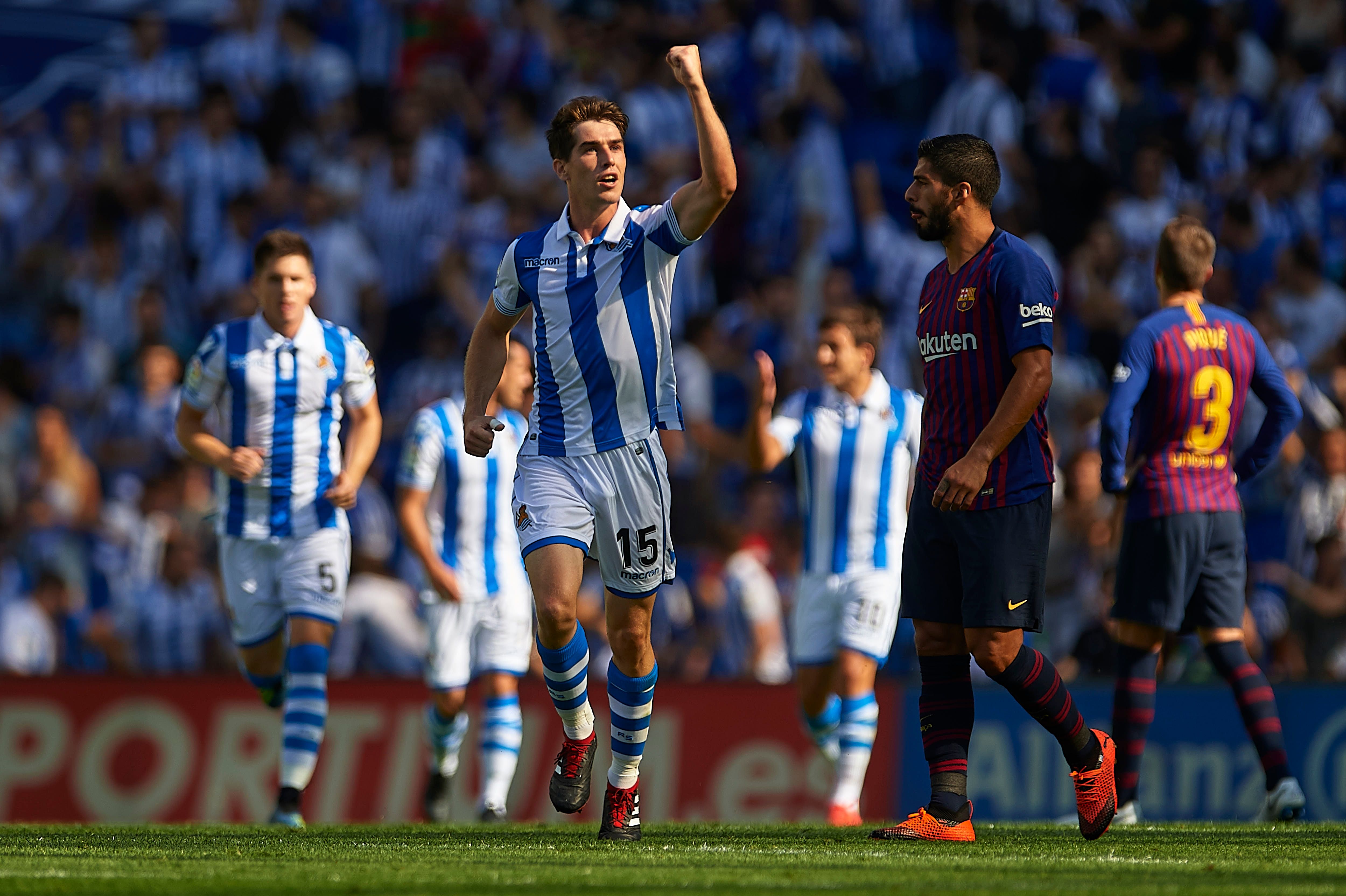 ELUSTONDO REAL SOCIEDAD BARCELONA LALIGA