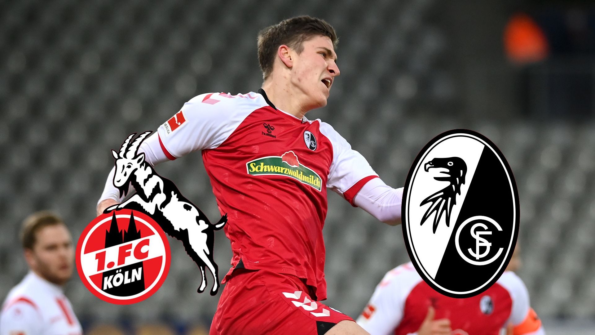1. FC Köln SC Freiburg Bundesliga tv live-stream heute 2021 GFX