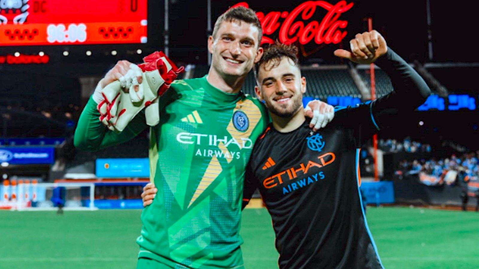 Kevin O'Toole and Matt Freese NYCFC