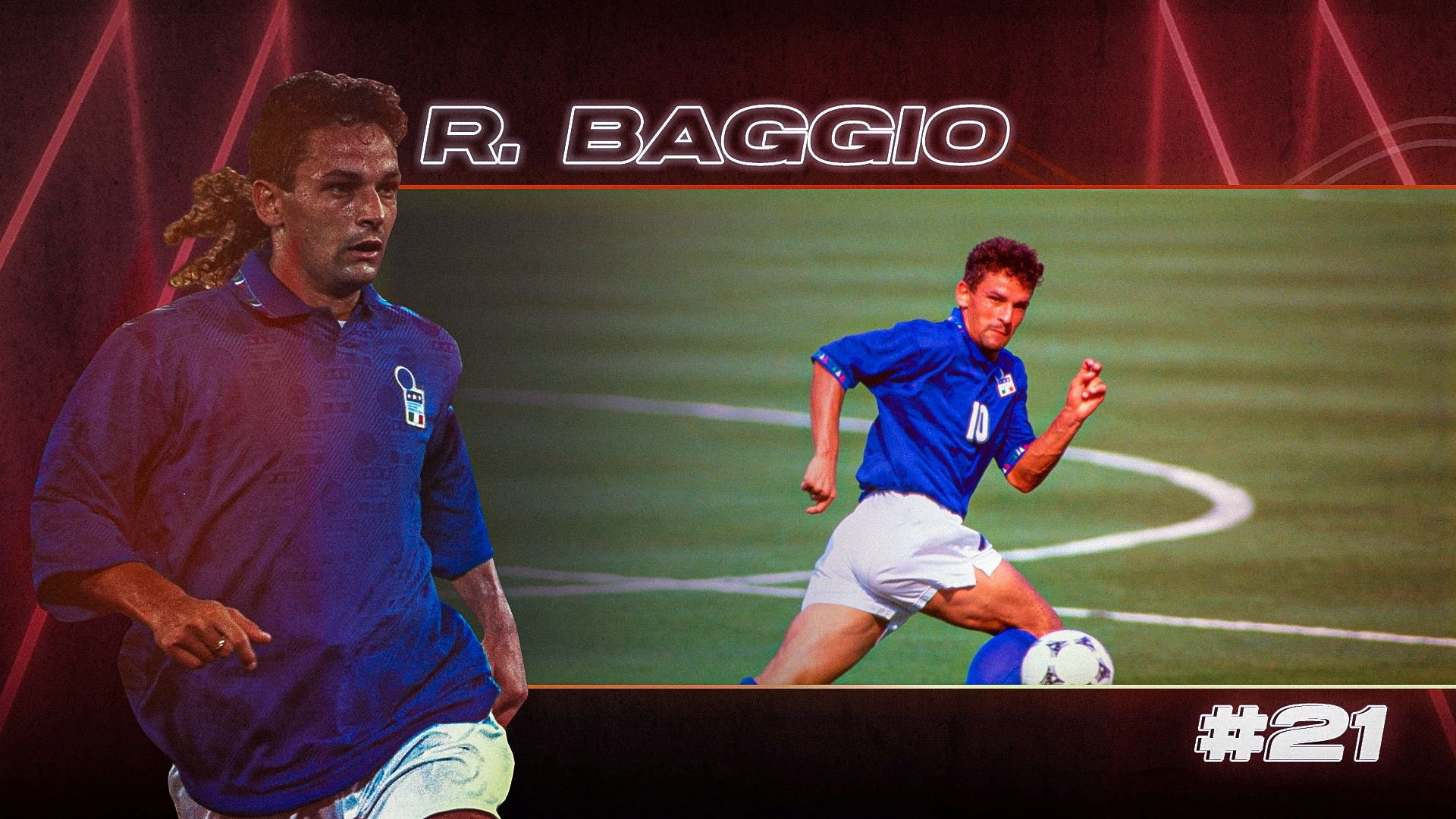 GOAL50 2022 Roberto Baggio GFX Ranking