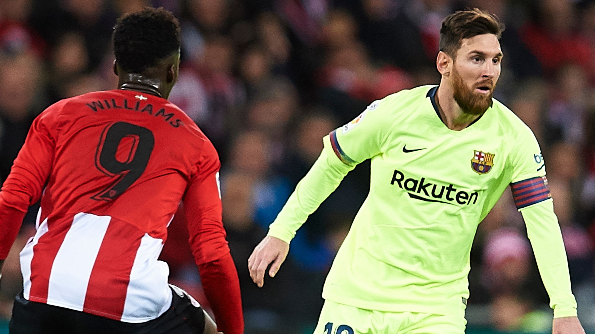 Inaki Williams Lionel Messi