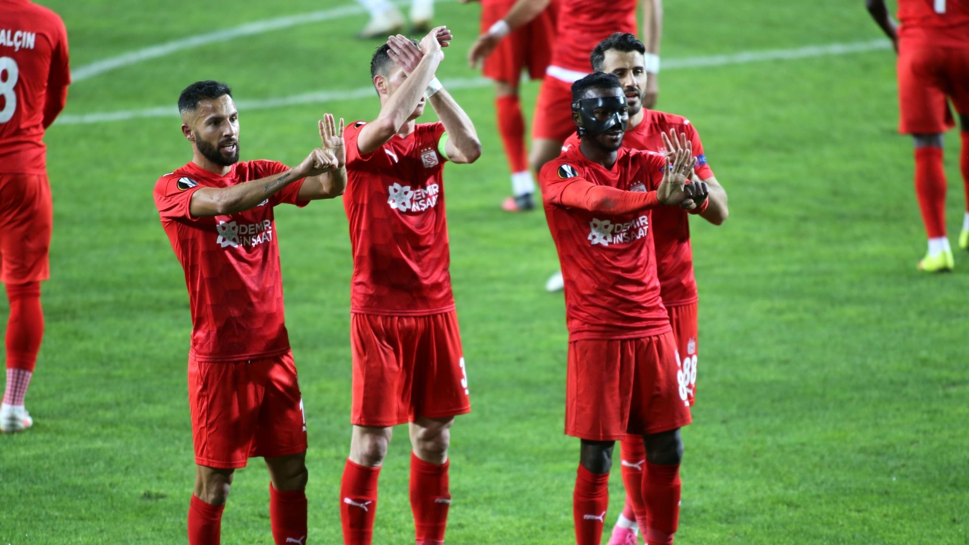 sivasspor goal celebration 05112020