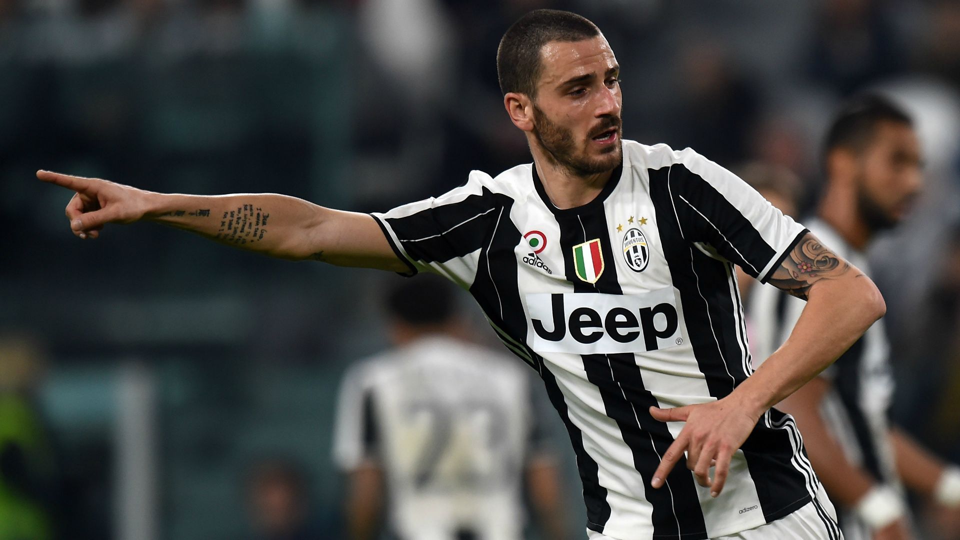 Leonardo Bonucci Juventus Palermo Serie A 2016-17