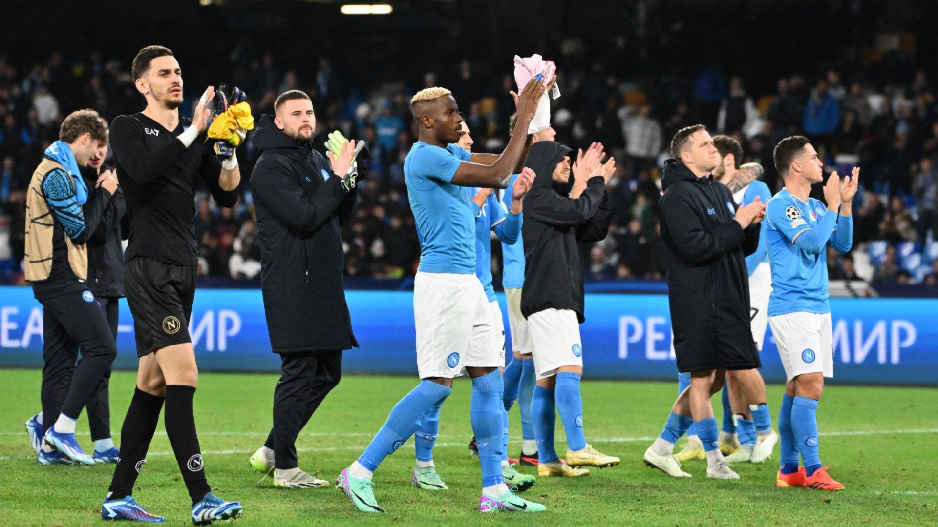 Victor Osimhen Napoli 2023-24 Champions League