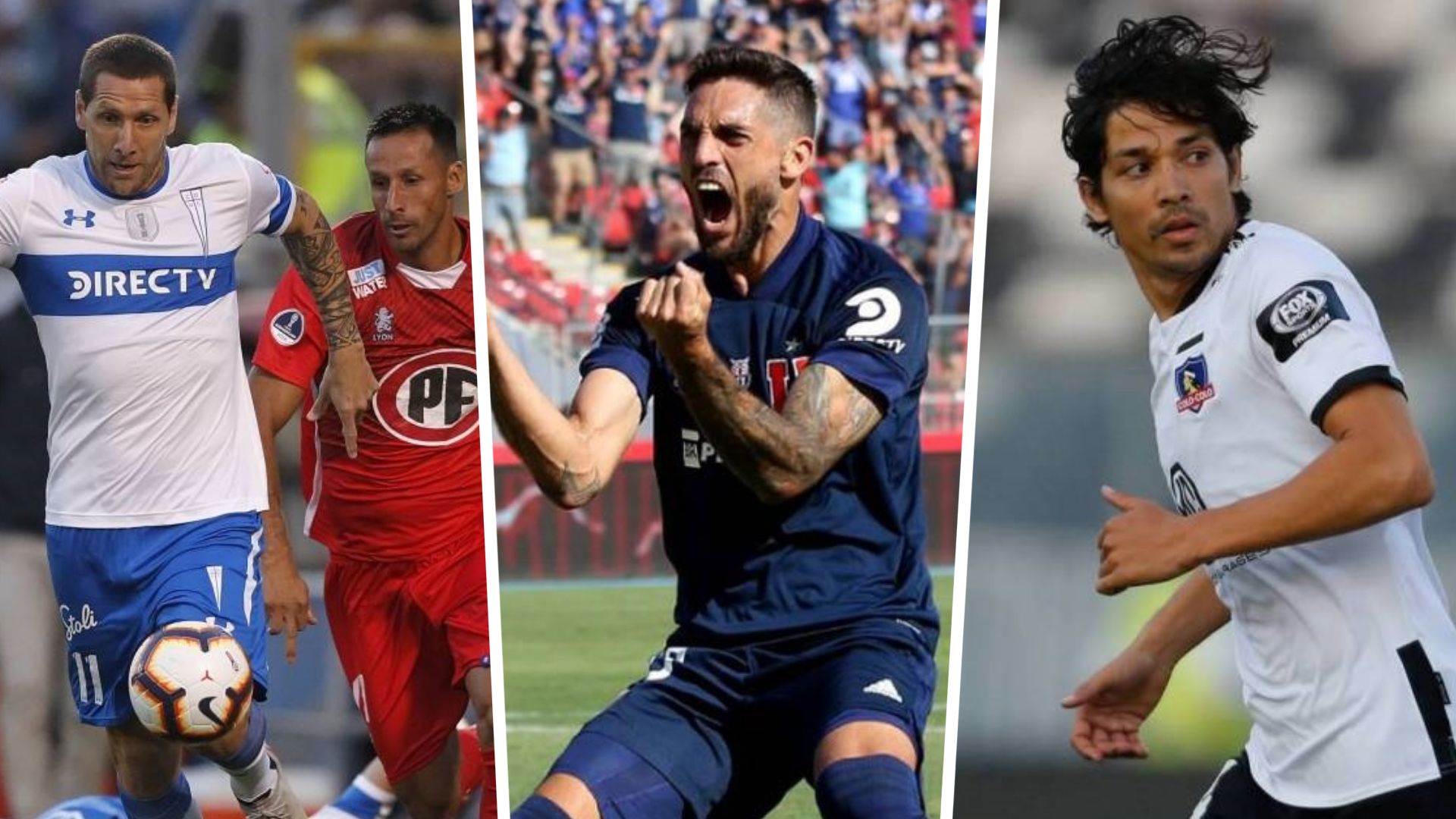 Universidad Católica, Universidad de Chile, Colo Colo