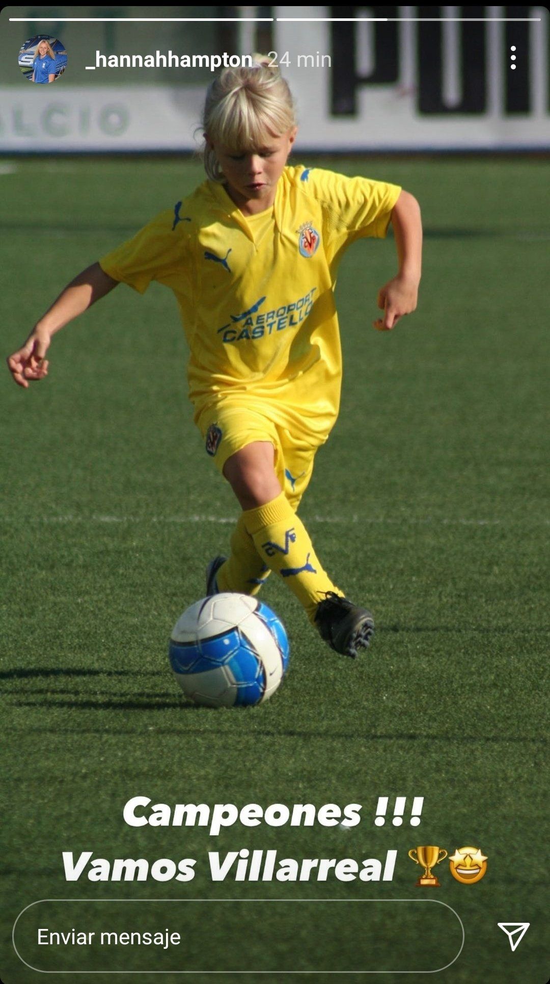 Hannah Hampton Instagram 