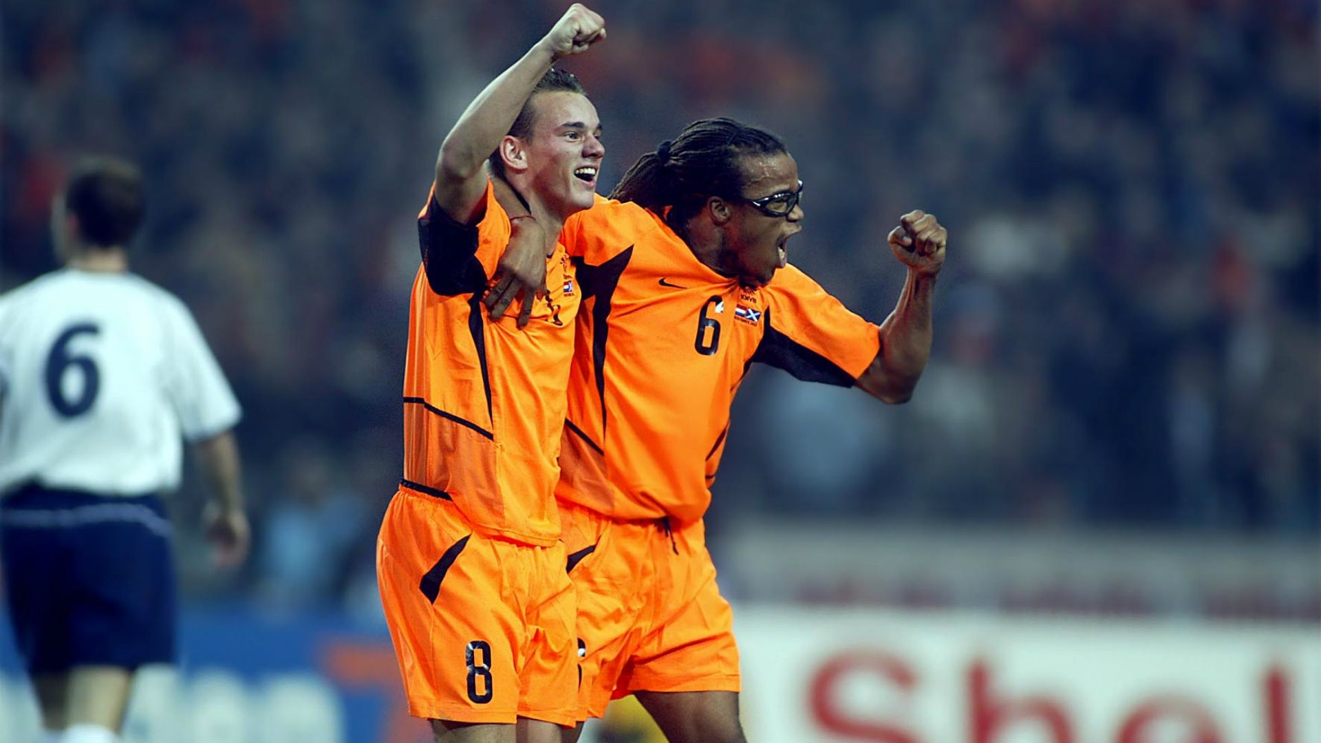 Wesley Sneijder, Edgar Davids, Netherlands 11192003