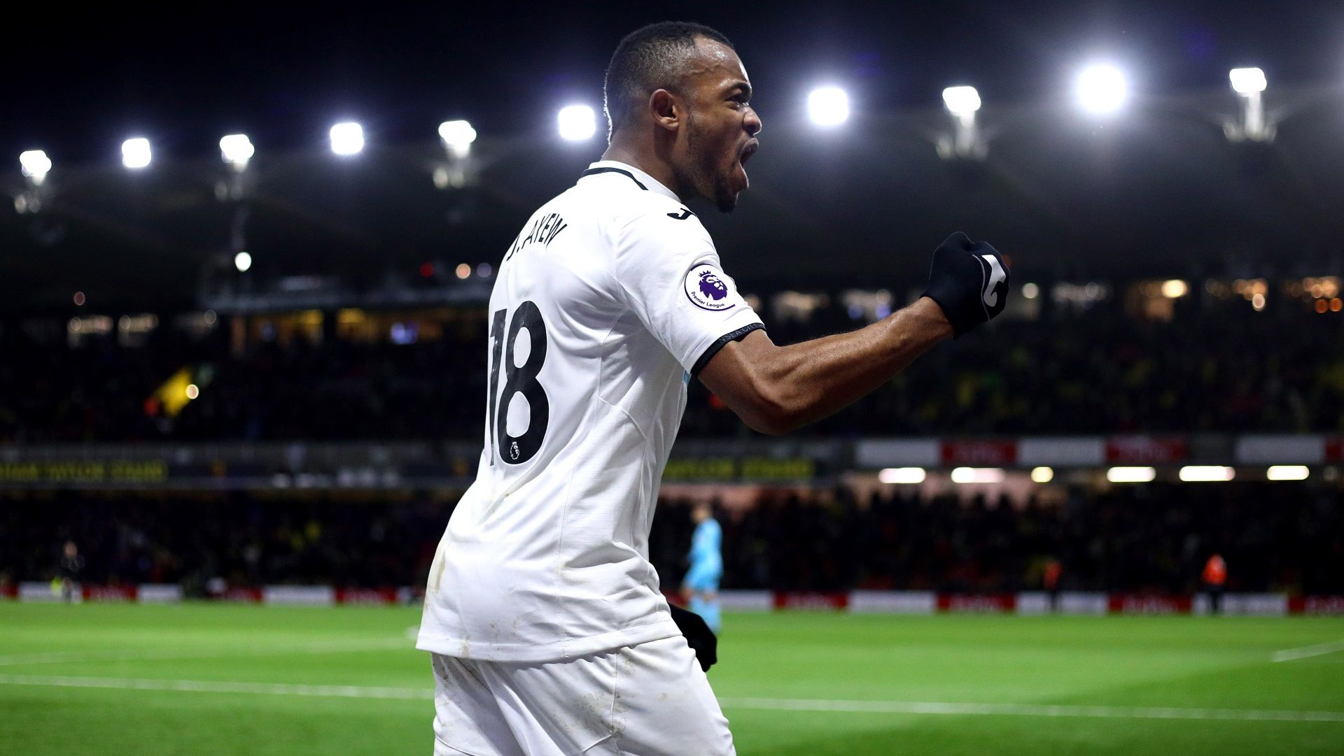 Jordan Ayew of Swansea City