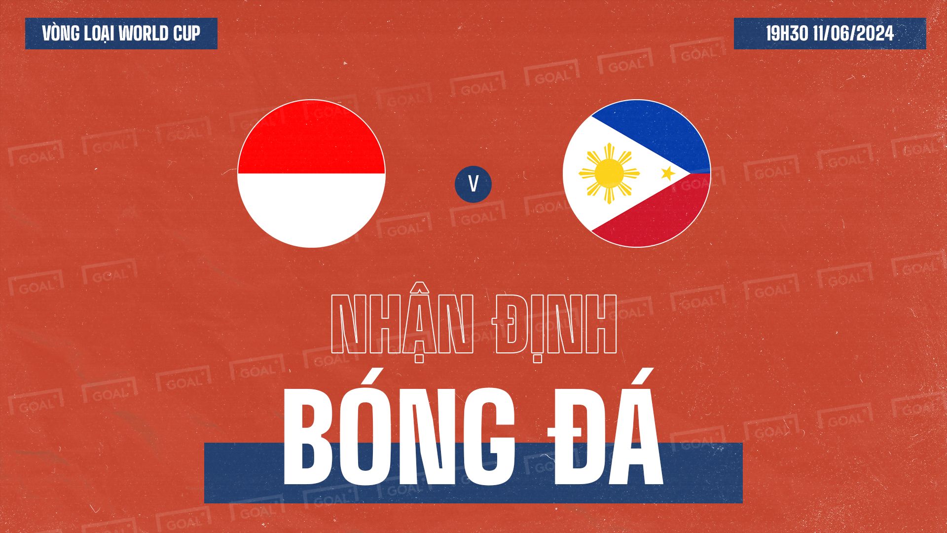 Indonesia vs Philippines 2026 World Cup qualifying GFX