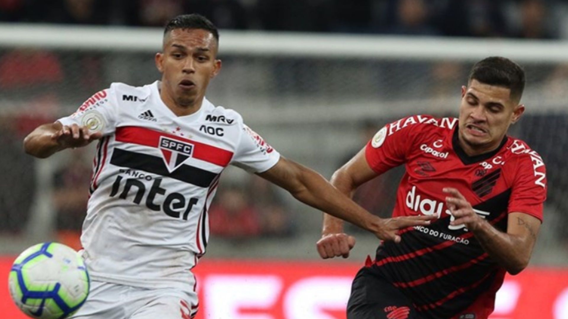 Igor Vinicius São Paulo Athletico Brasileirão 21 08 2019