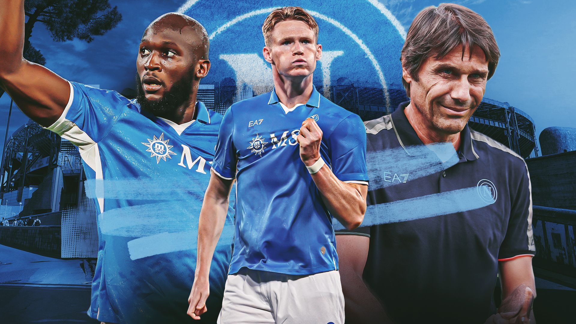 Antonio Conte Napoli 2024-25 GFX