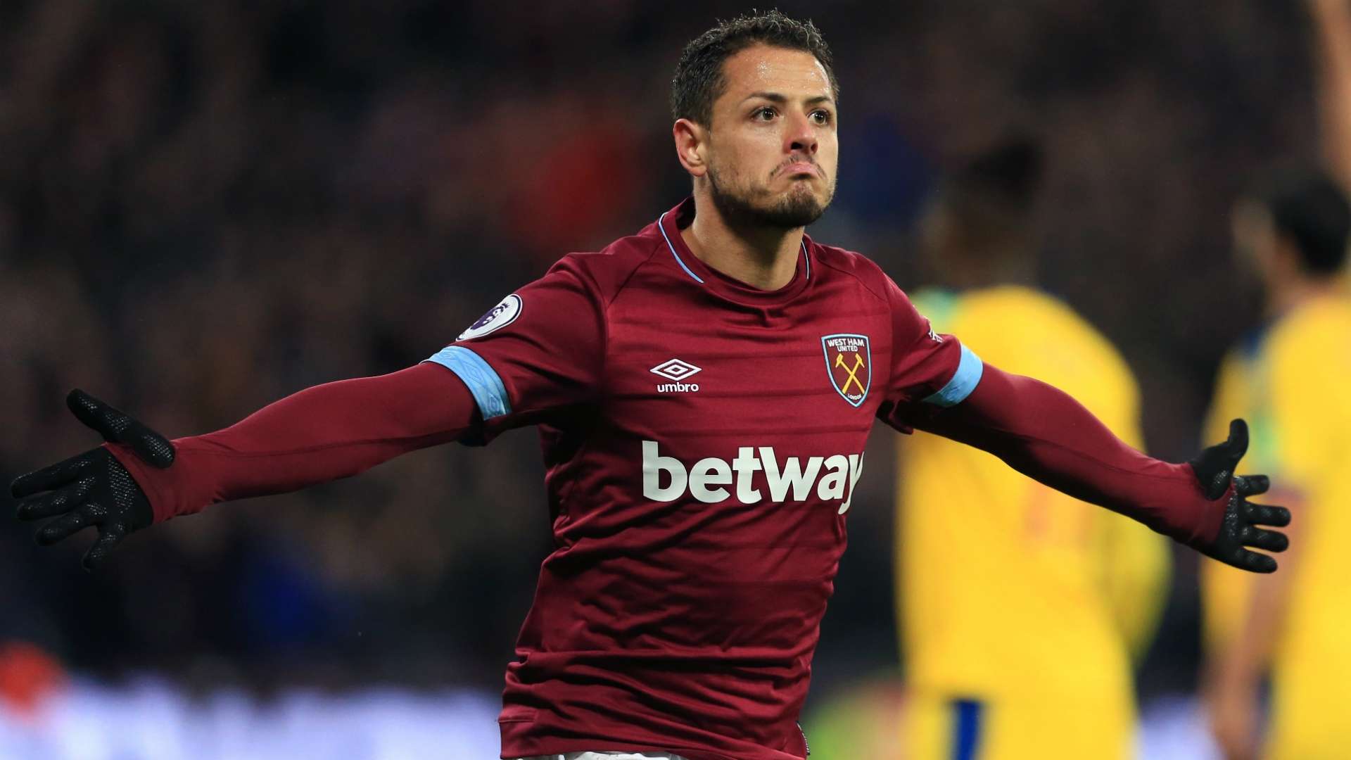 Chicharito West Ham - Crystal Palace
