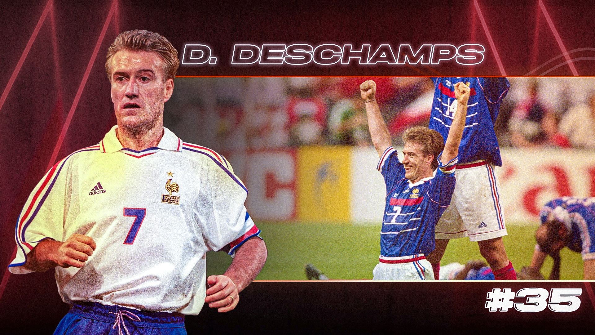 GOAL50 2022 Didier Deschamps GFX Ranking