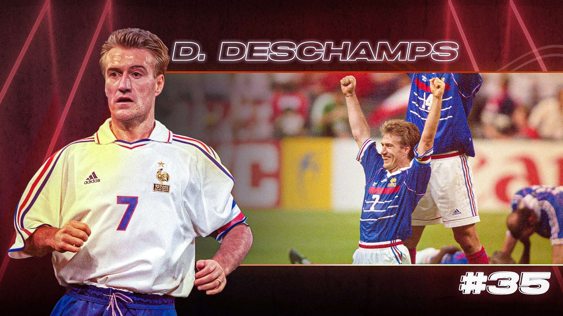 GOAL50 2022 Didier Deschamps GFX Ranking
