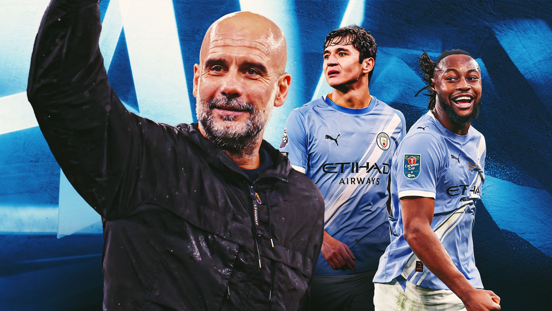 Pep Guardiola Man City stay GFX