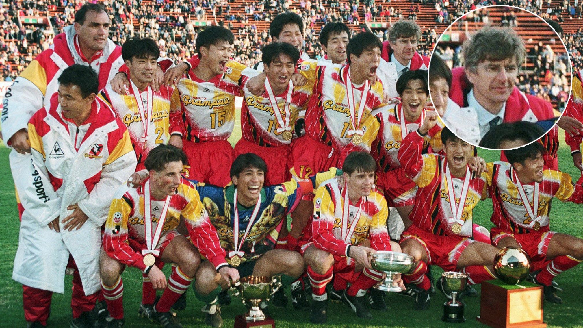 Arsene Wenger Nagoya Grampus Eight