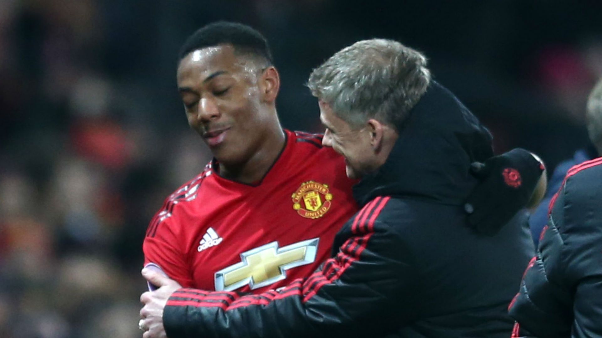 Anthony Martial Ole Gunnar Solskjaer Manchester United