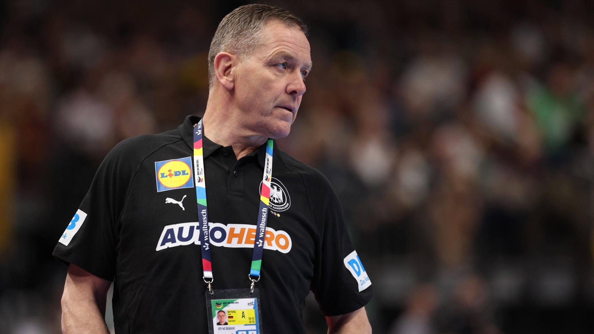 Alfred Gislason, head coach of Germany