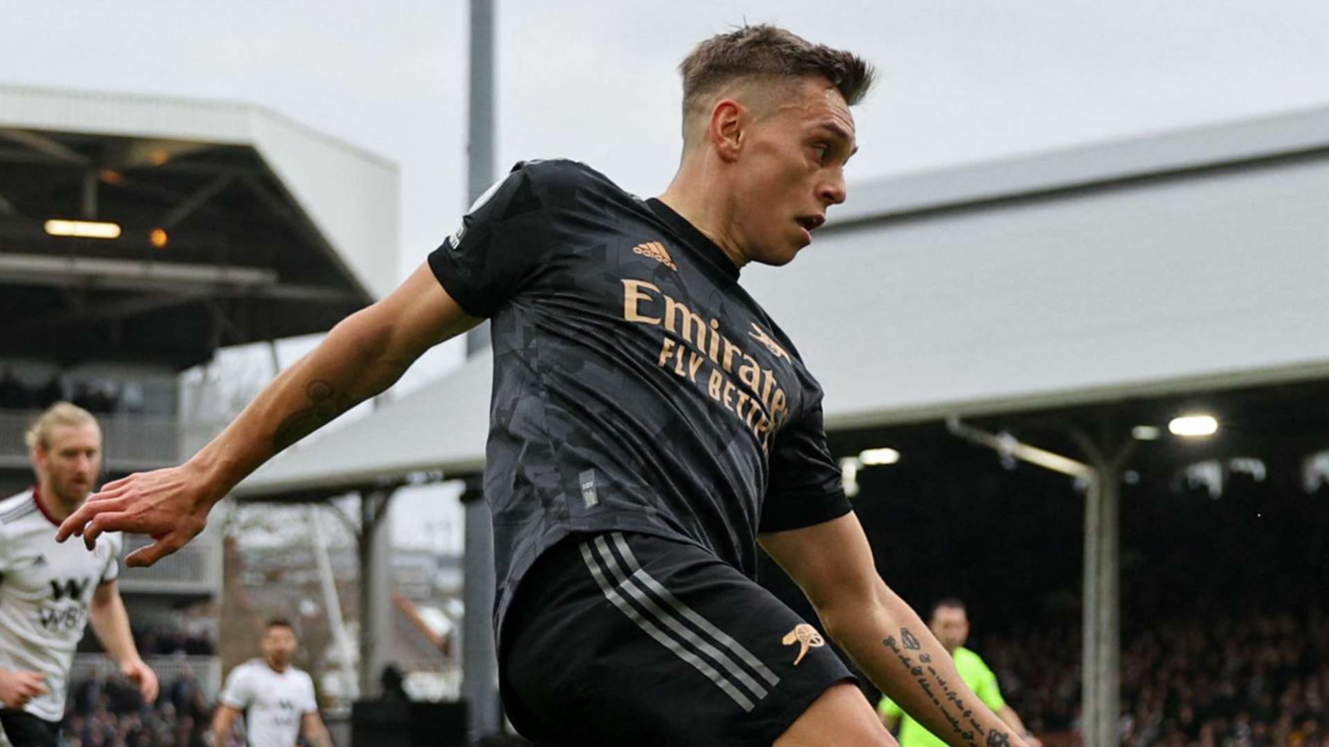 Leandro Trossard Arsenal Fulham 2022-23