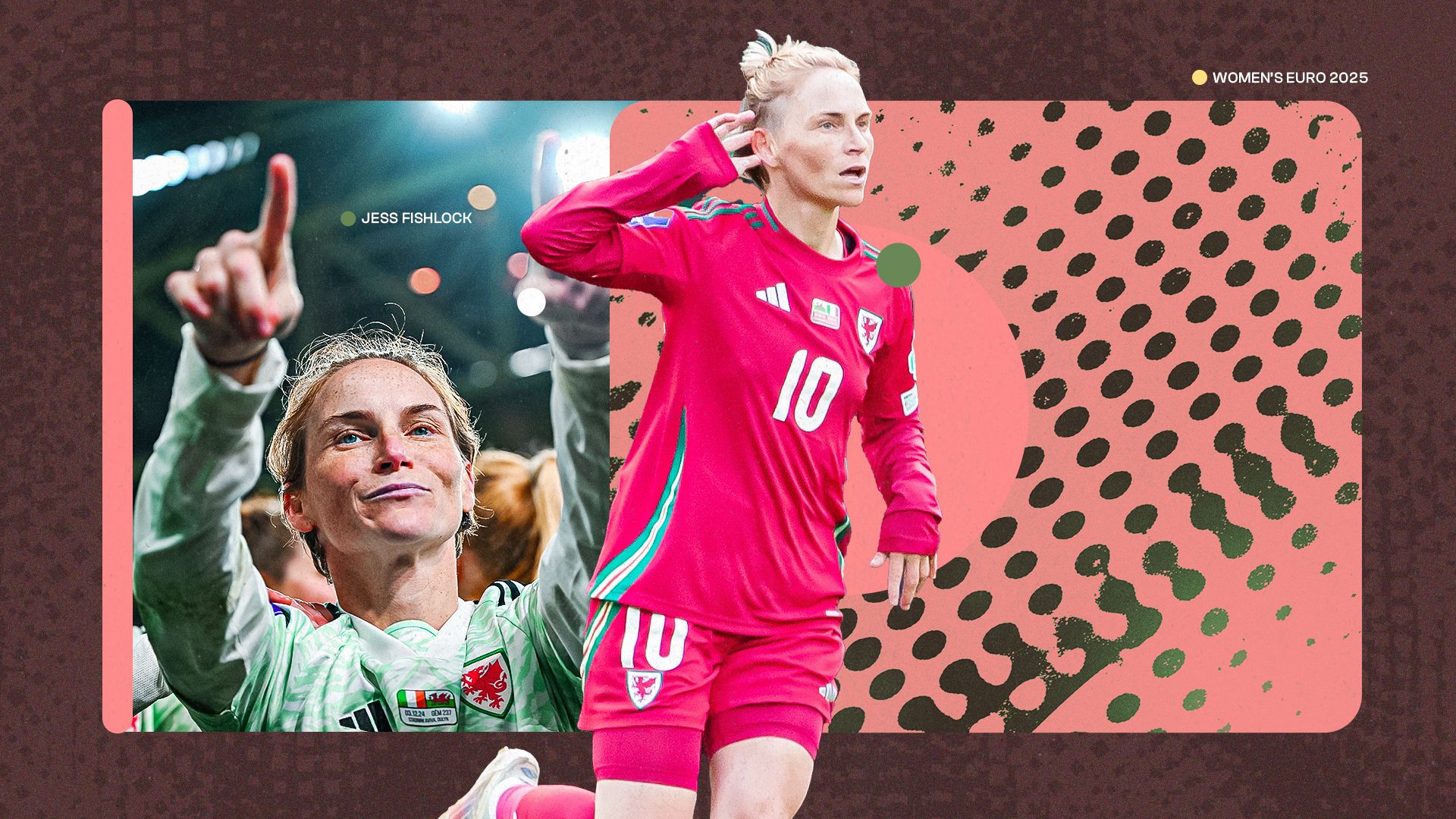 Jess Fishlock Wales Euro 2025 GFX