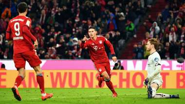 James Rodriguez Bayern Munich Bundesliga 2019