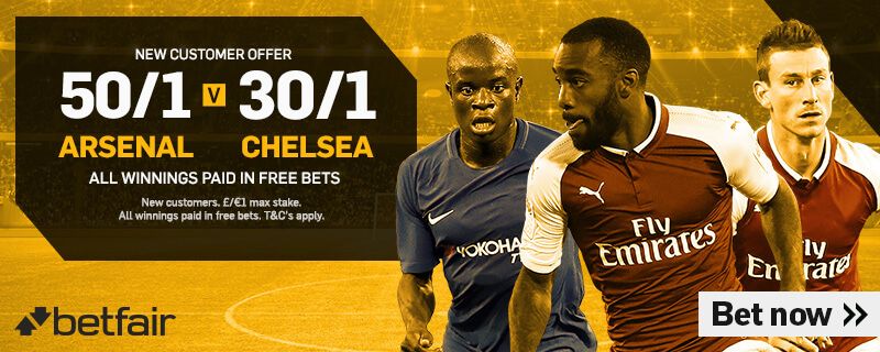GFX Arsenal Chelsea enhanced betting
