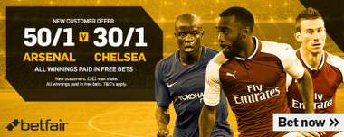 GFX Arsenal Chelsea enhanced betting