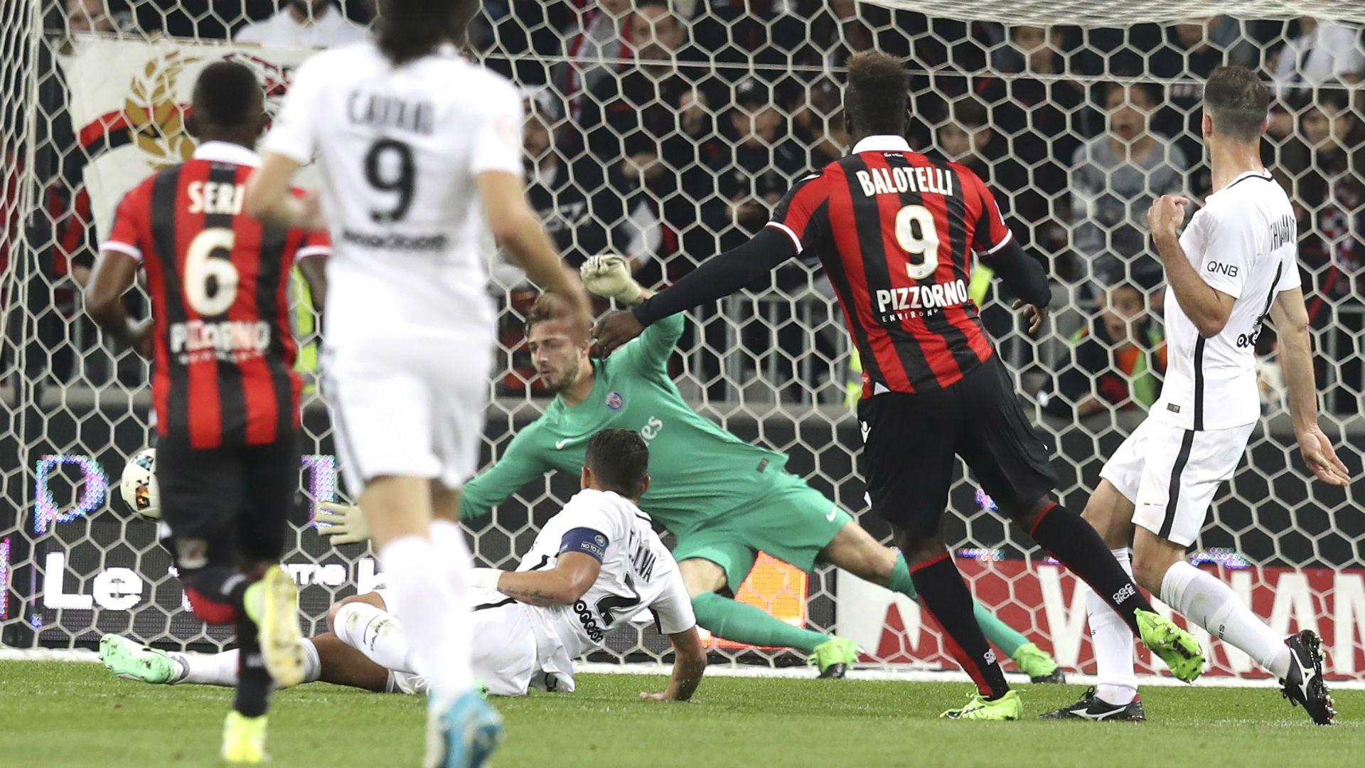 Mario Balotelli Nice PSG Ligue 1 30042017