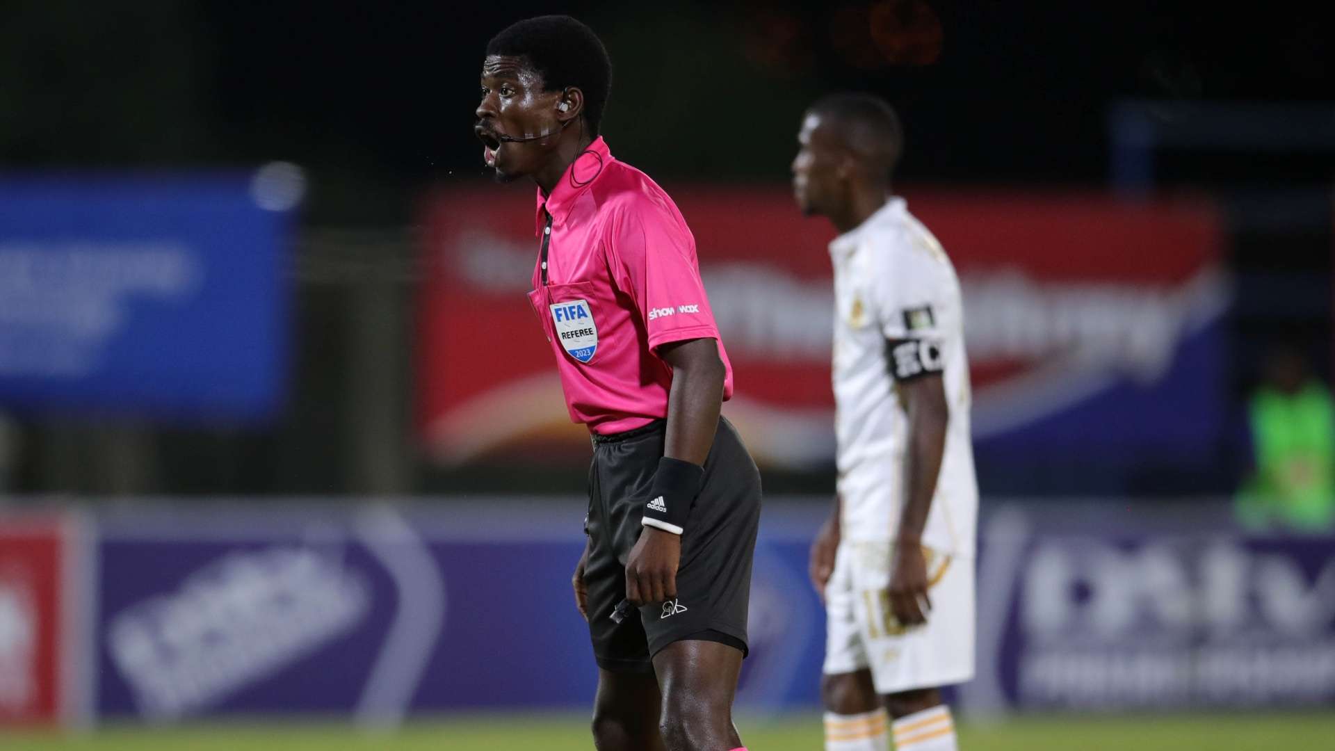 Premier Soccer League referee Jelly Chavani