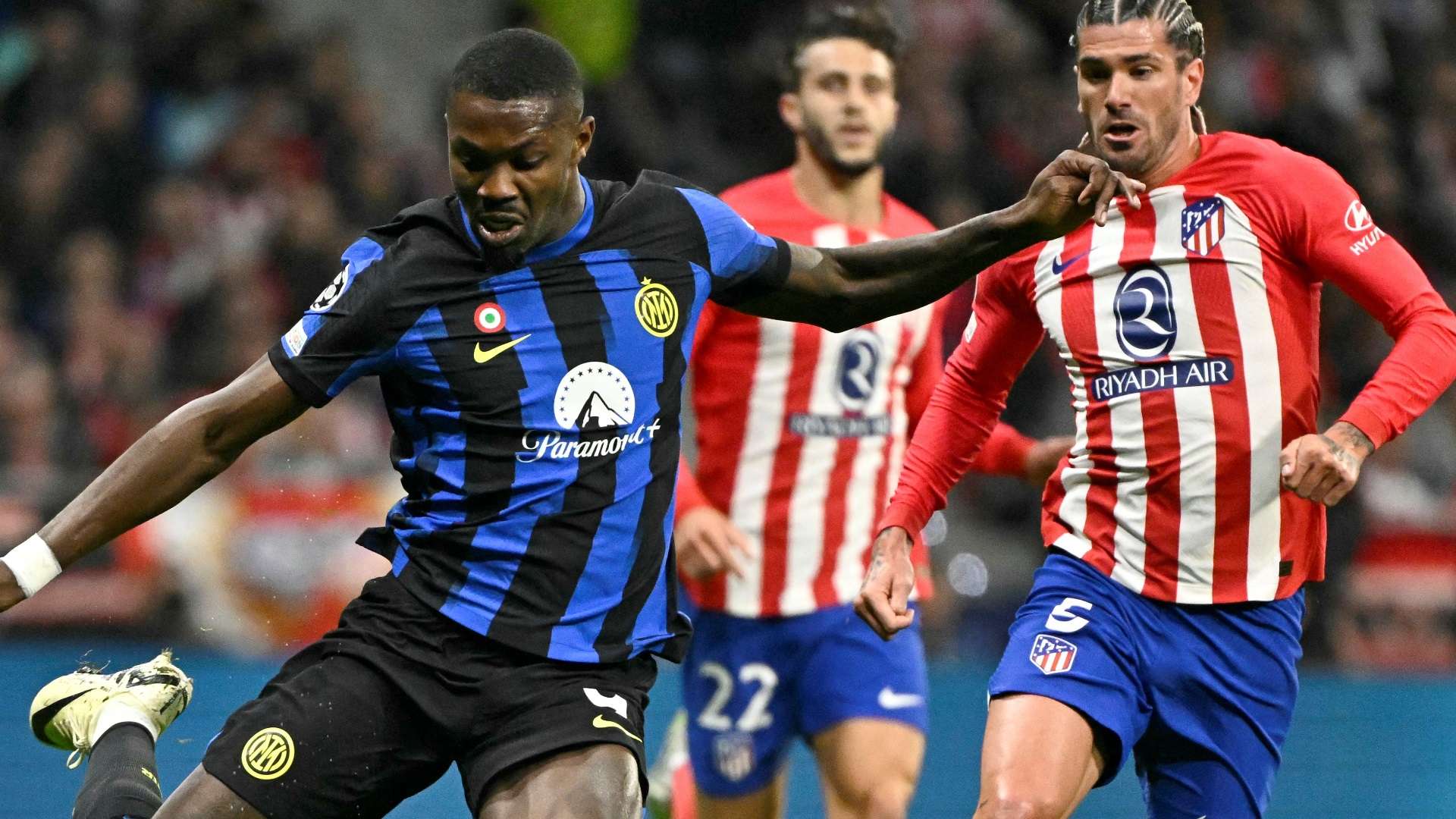 Thuram Atletico Madrid Internazionale, Champions League 2024