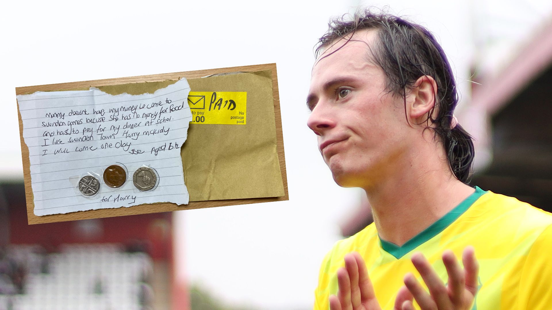 Harry McKirdy Swindon Town Fan 26p