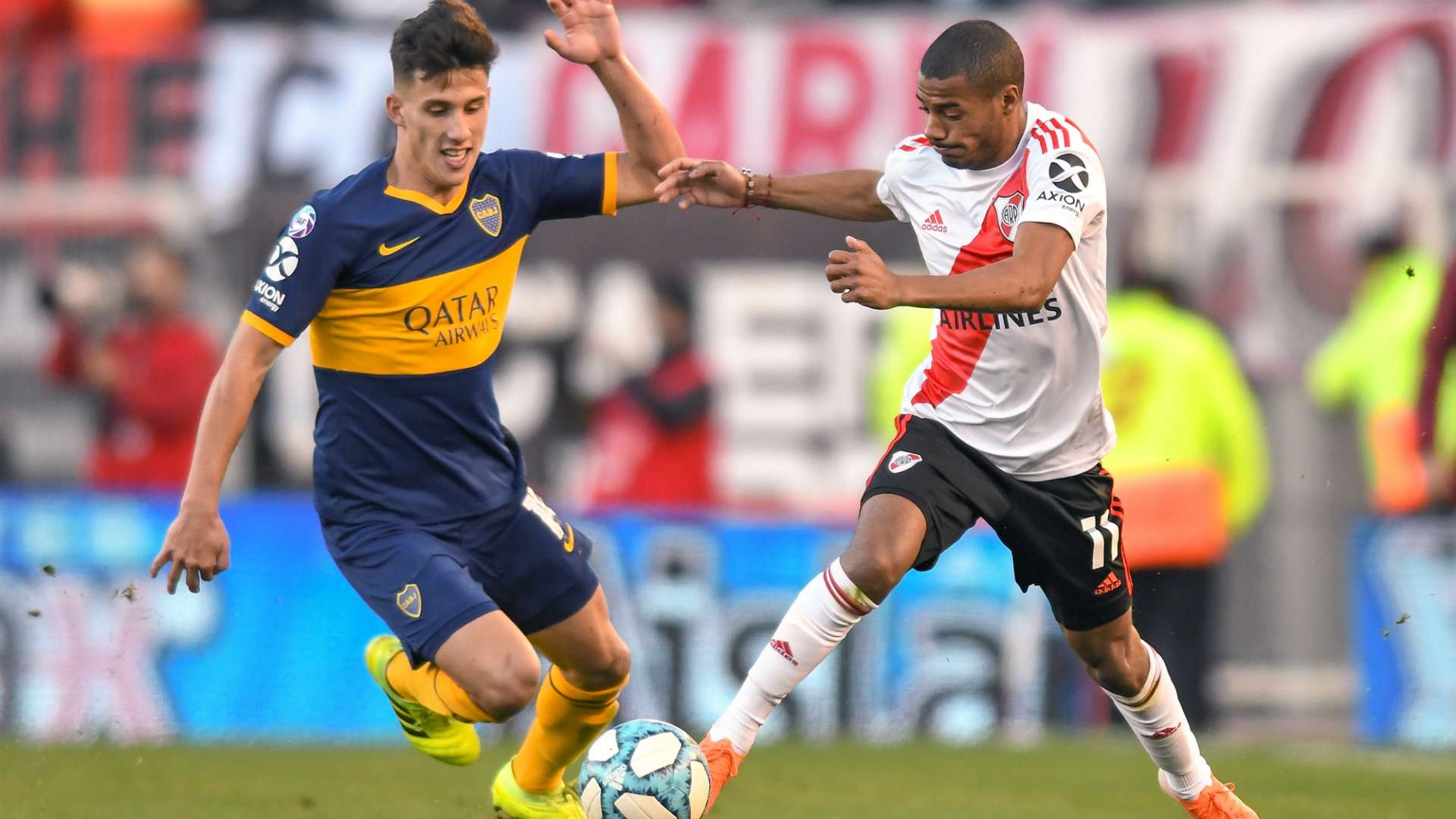 De la Cruz Capaldo River Plate Boca Juniors Superliga 01092019