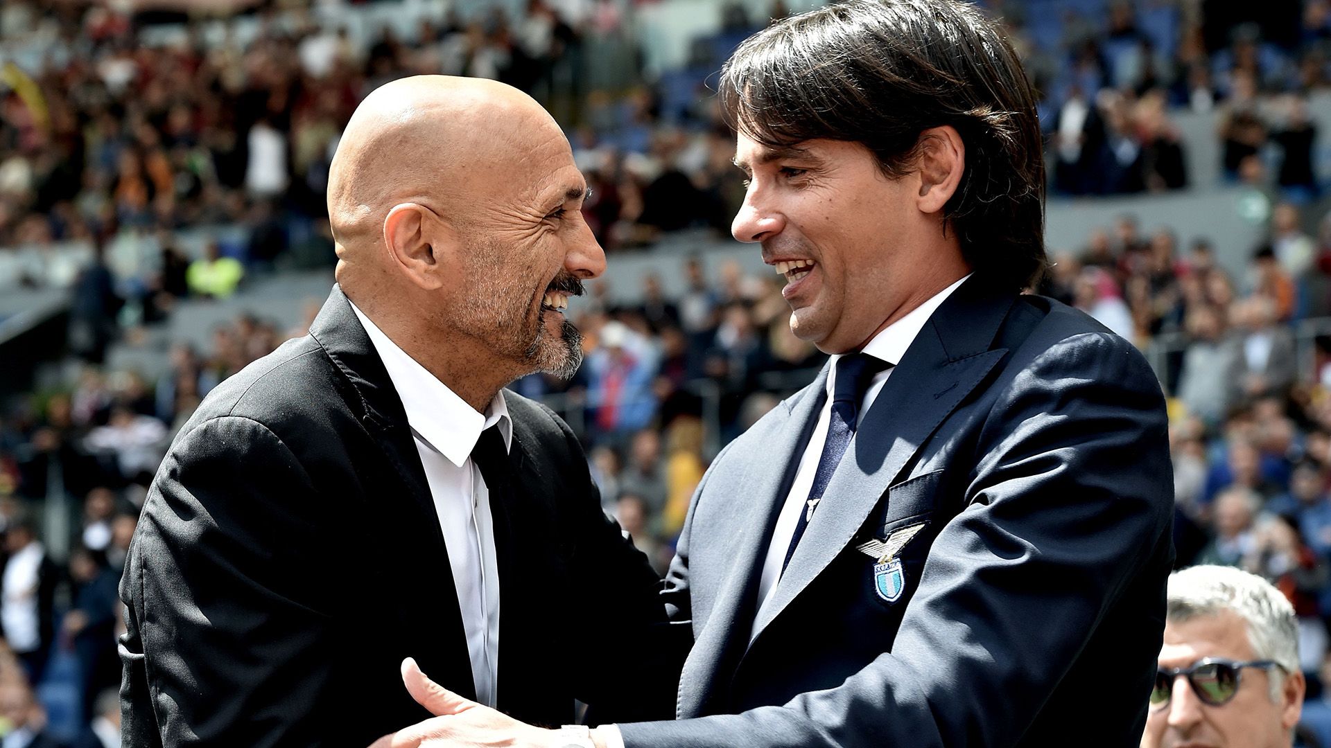 Spalletti Inzaghi Roma Lazio Serie A