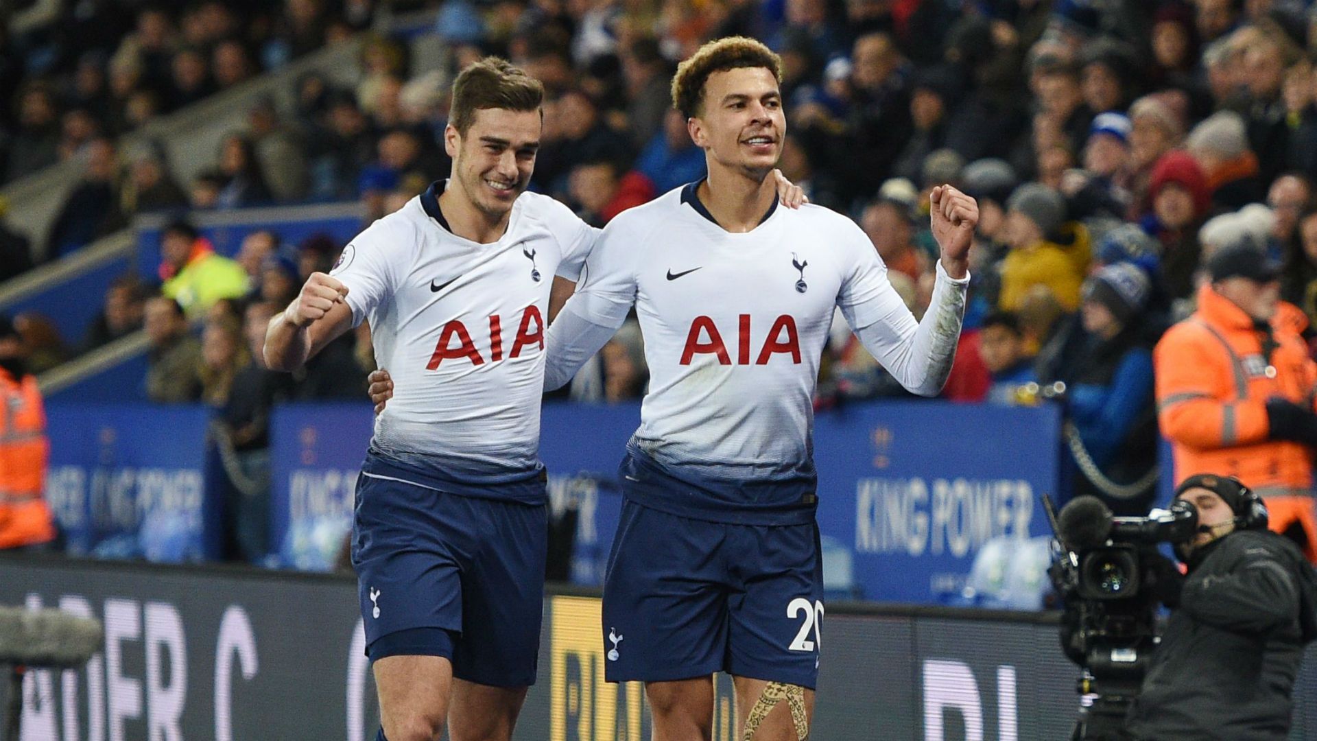Dele Alli Harry Winks Tottenham Leicester Premier League 08122018