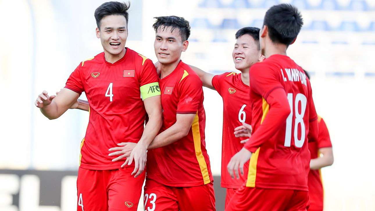 Bui Hoang Viet Anh Tran Van Cong Vu Tien Long Nham Manh Dung U23 Vietnam U23 Malaysia 2022 U23 AFC Asian