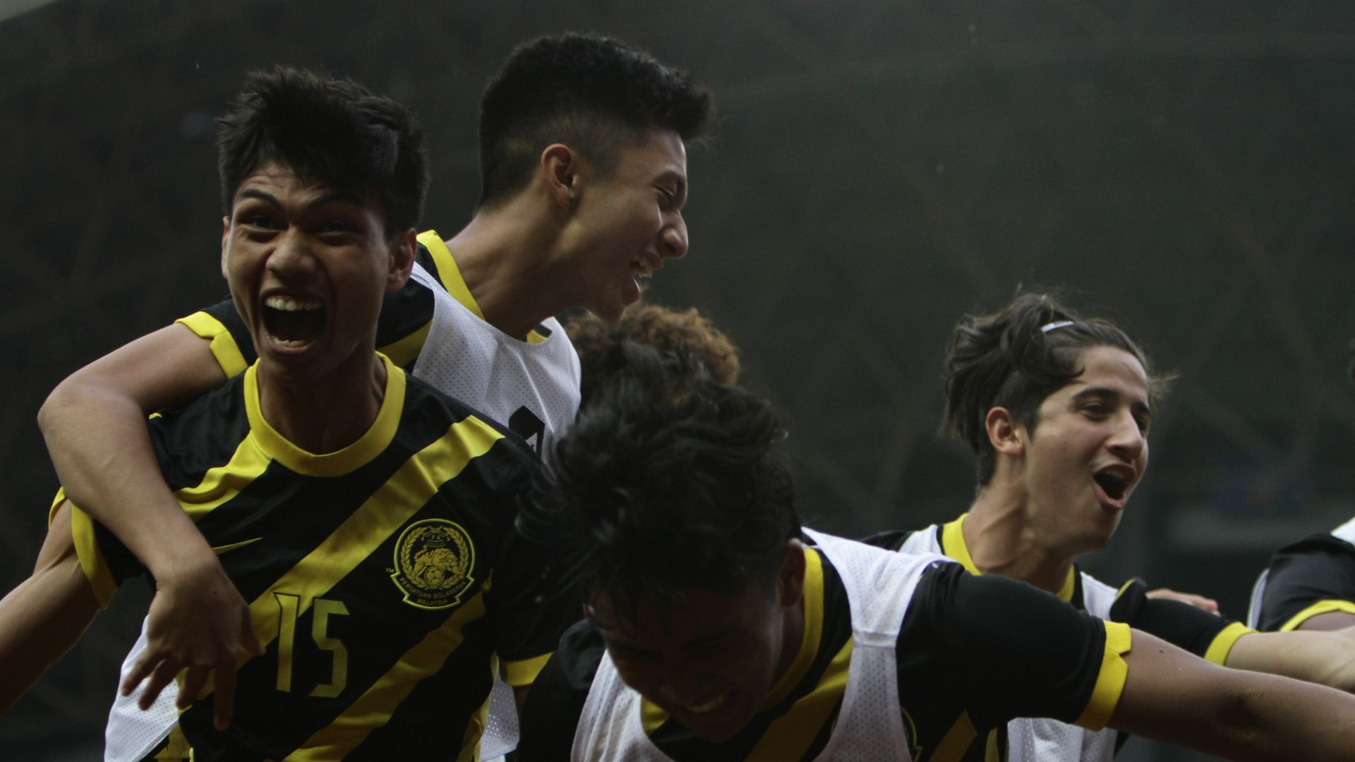 Selebrasi Malaysia Vietnam Semi Final AFF Cup 2022