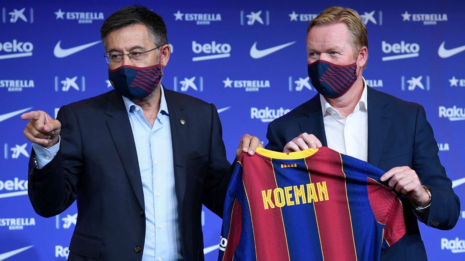 Koeman Bartomeu Barcelona