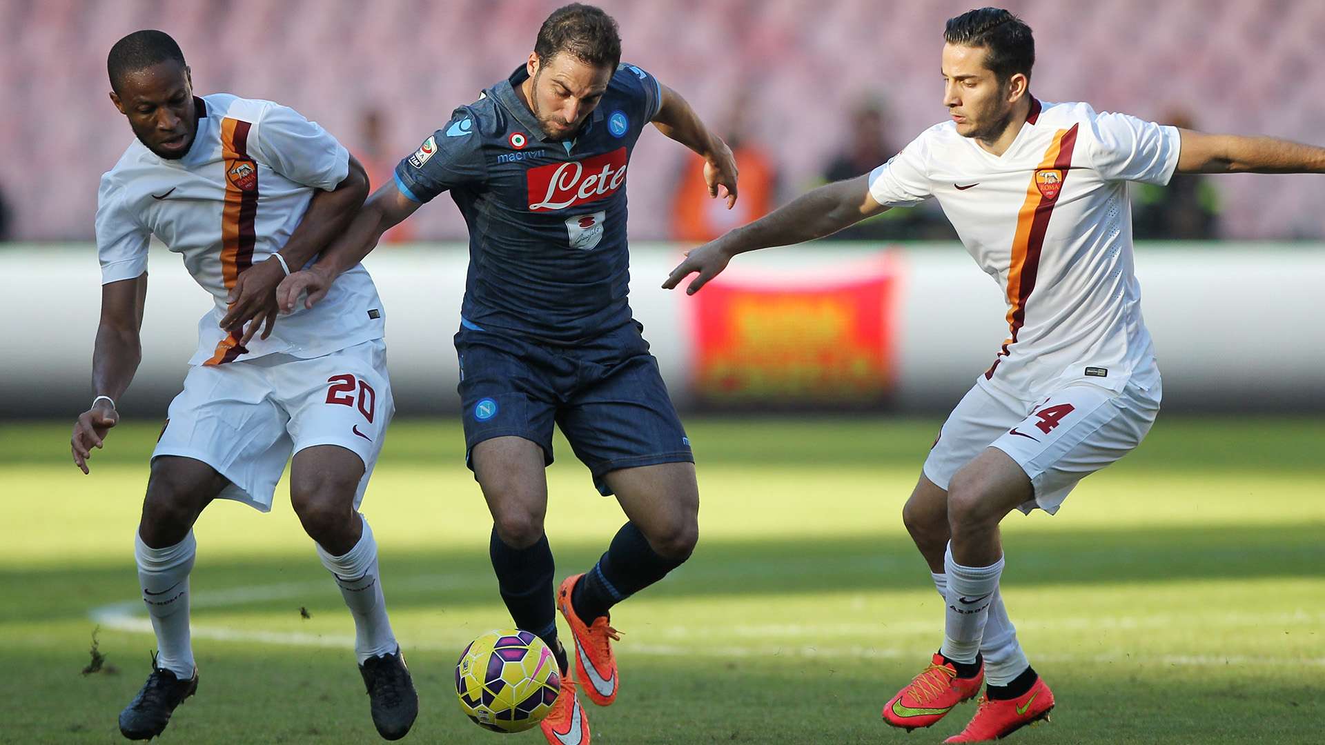 Gonzalo Higuain Napoli Roma Serie A