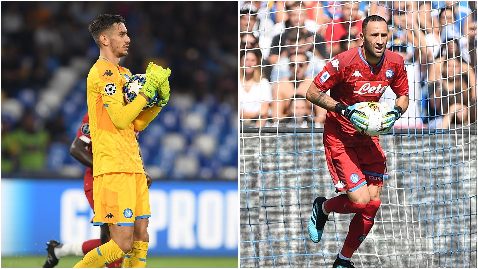 Alex Meret David Ospina Napoli